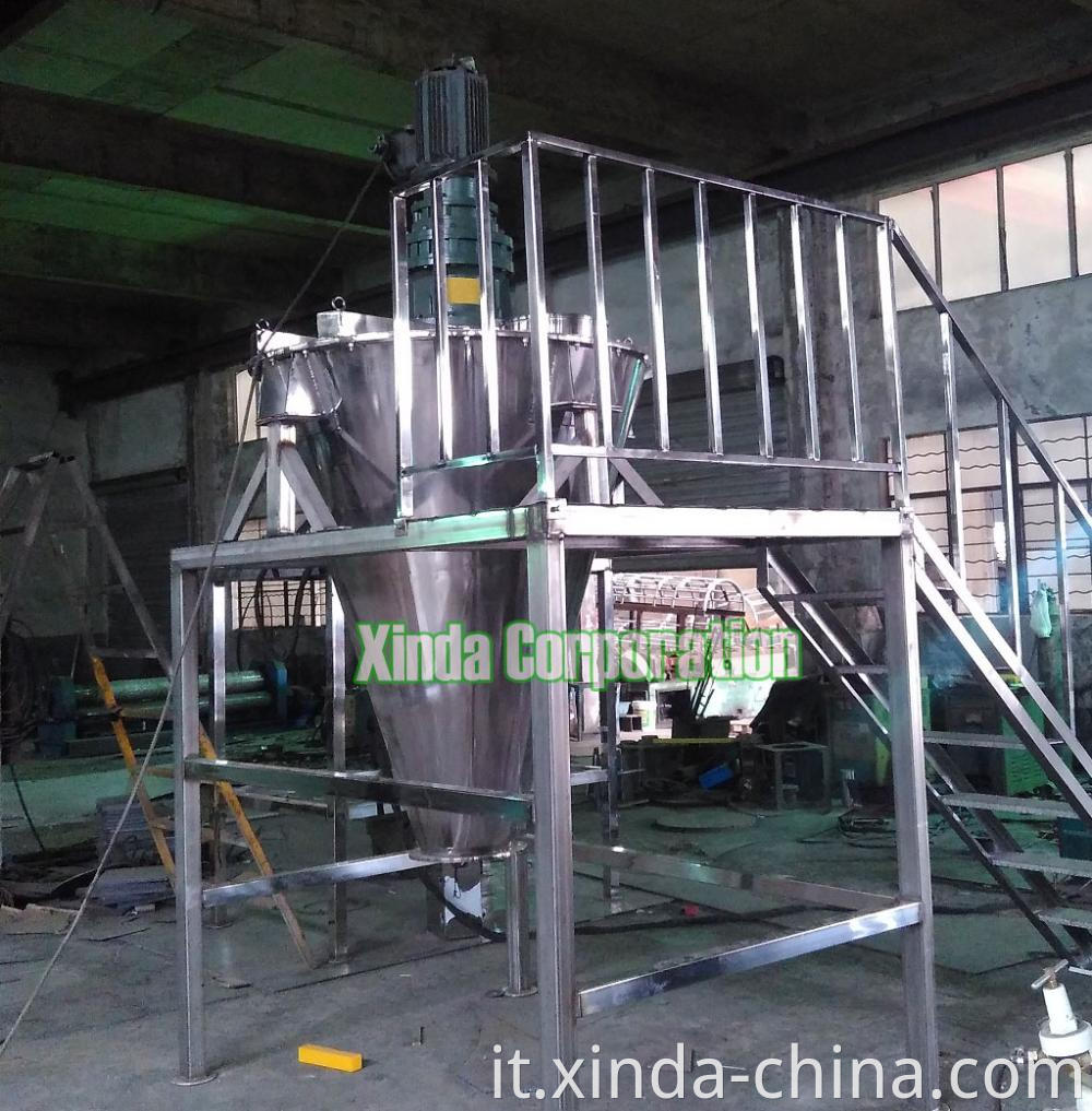 Double Auger Mixer Machine